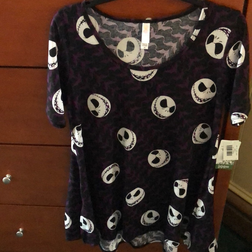 Lularoe Jack Skellington XS Perfect-T